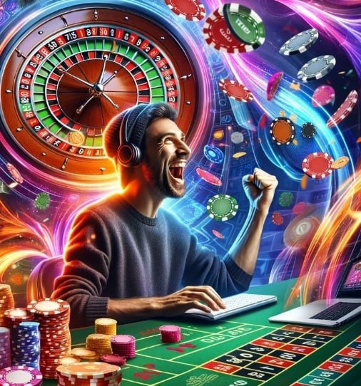 Pandangan pengguna yang tenang menikmati hiburan dengan kontrol penuh di platform terminaljp
